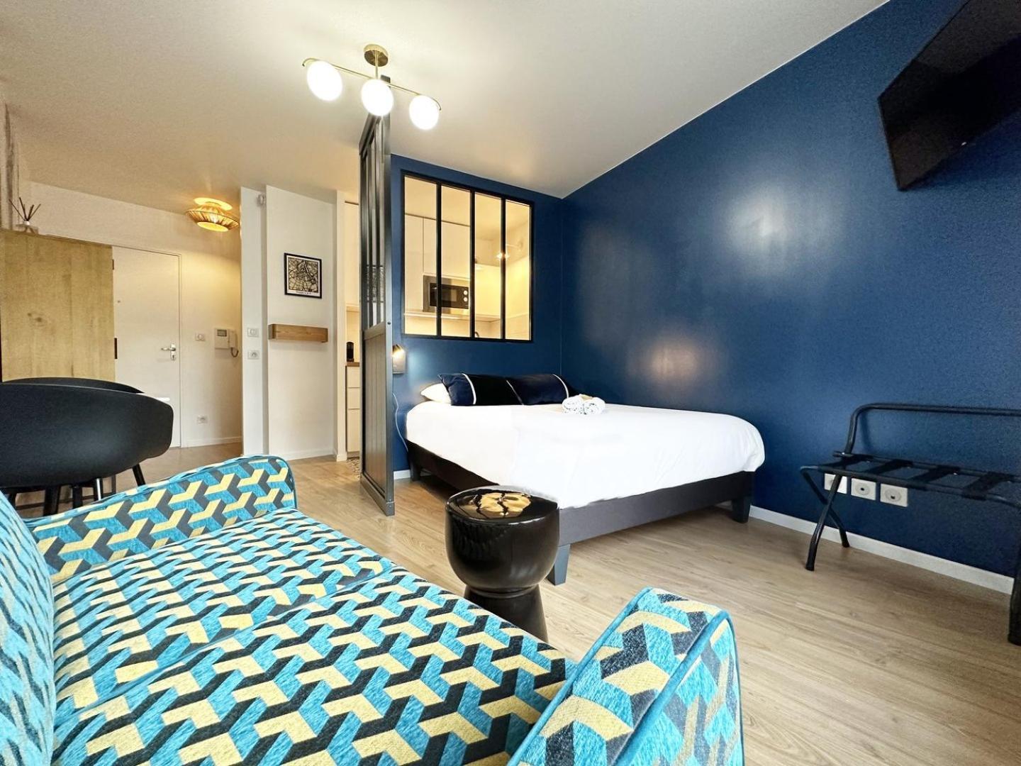 C Le 15 - Studio Cosy Avec Parking Chartres Luaran gambar